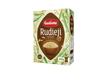 Rudieji ryžiai GALINTA, 400 g