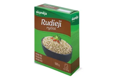 Rudieji ryžiai SKANĖJA (4 x 125 g), 500 g