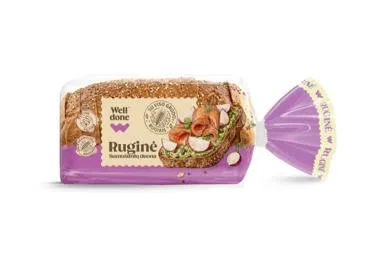 Ruginė sumuštinių duona WELL DONE, 370 g