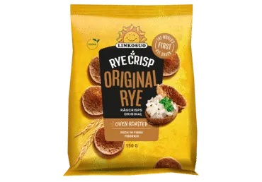 Ruginiai duonos traškučiai LINKOSUO Original, 150 g