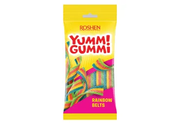 Želejas konfektes ROSHEN Yummi Gummi Belts 70g