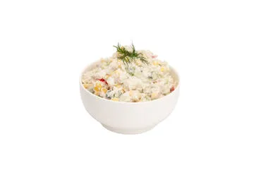 Ryžių ir krabų skonio lazdelių salotos, 800 g