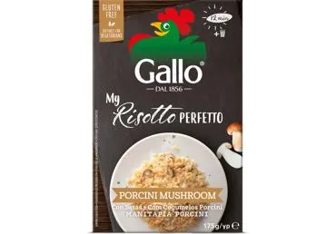 Rīsi GALLO Risotto Porcini sēņu 175g