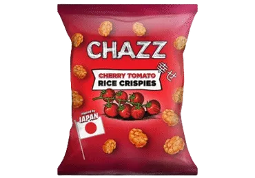 Ryžių užkandis CHAZZ, pomidorų skonio, 100 g