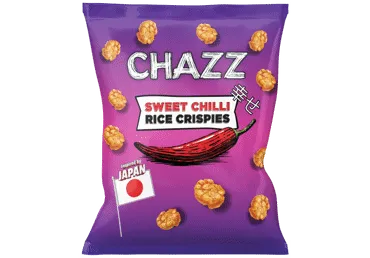 Ryžių užkandis CHAZZ SWEET CHILLI, 100 g