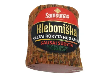 Š. r. sauso sūd. KLEBONIŠKA nugarinė su čiobreliais, a. r., 1 kg