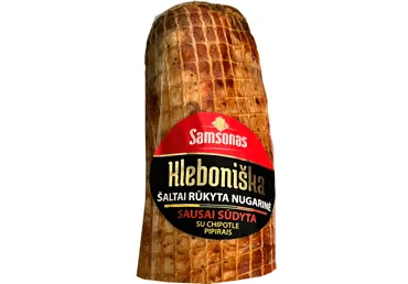 Š. r. sauso sūd. KLEBONIŠKA nugarinė su rūkytomis pap., a.r., 1 kg