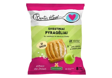 Šald. sviest. pyragėliai su varške, ob. įd. BEATOS VIRTUVĖ, 360 g