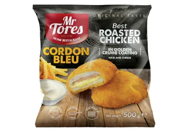 Šald. vištien. kepsnel. CORDON BLEU MR TORES su kump., sūr., 500 g