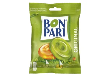 Saldainiai BON PARI ORIGINAL, vaisių skonio, 90 g