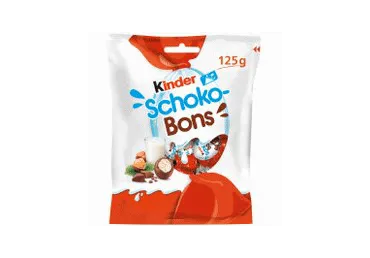 Saldainiai KINDER SCHOKO-BONS, 125 g