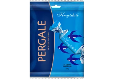 Saldainiai PERGALĖ KREGŽDUTĖ, 160 g