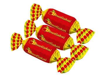 Saldainiai OBUOLIUKAI, 1 kg