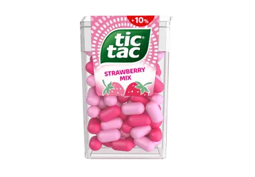 Dražejas TIC TAC zemeņu 54g