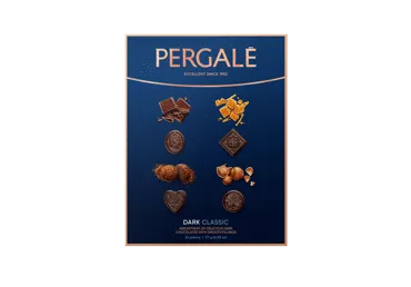 Saldainių rinkinys PERGALĖ DARK CLASSIC, 171 g