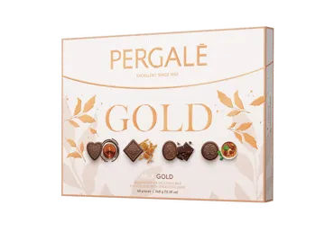 Konfekšu kārba PERGALE Milk Gold, 348g