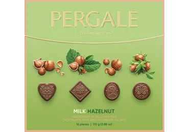 Saldainių rinkinys PERGALĖ HAZELNUT, 110 g