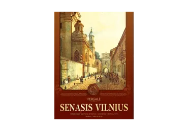 Saldainių rinkinys PERGALĖ Senasis Vilnius, su juoduoju šokoladu, 348 g