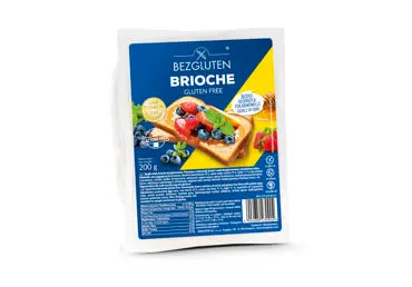 Saldi duona BEZGLUTEN BRIOCHE be glitimo, 200 g