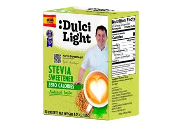 Saldiklis su stevija DULCI LIGHT, 50 vnt., 30 g