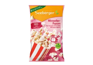 Saldūs spraginamieji kukurūzai SEEBERGER, 90 g
