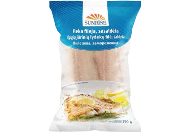 Šaldyta ilgųjų jūrinių lydekų filė SUNRISE be odos, 0.75 kg