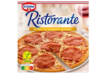 Šaldyta pica DR. OEETKER RISTORANTE SALAME VEGAN, 295 g