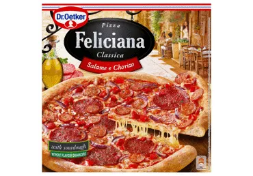 Pica FELICIANA ar salami un čorizo desu 320g