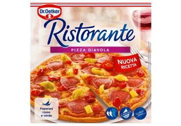 Šaldyta pica RISTORANTE Diavola, 350 g