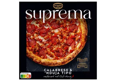 Saldēta pica Calabrese Nduja SUPREMA 520g