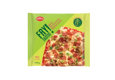 Šaldyta pica FRYTASTIC su jautiena, mocarela, pievagrybiais, 210 g