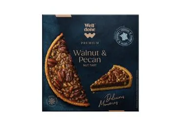 Saldēta riekstu tarte WELL DONE PREMIUM 420g