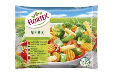 Šaldytų daržovių mišinys HORTEX VIP MIX, 400 g