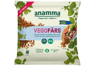 Šaldytas sojų faršas ANAMMA, 450 g