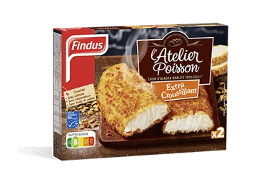 Saldētas mintaja filejas panējumā FINDUS 250g