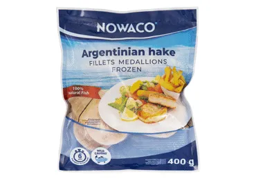 Šaldyti argentininių lydekų filė kepsneliai NOWACO, 400 g