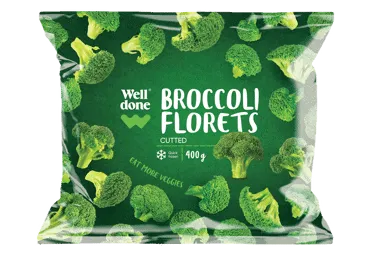Šaldyti brokoliai WELL DONE, 400 g