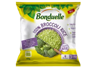 Šaldyti brokolių ryžiai BONDUELLE, 400 g