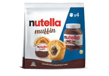 Šaldyti keksiukai su NUTELLA įdaru, 4 vnt., 1 vnt.