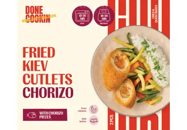 Šaldyti KIJEVO kotletai DONE COOKIN su čiorisu, 260 g