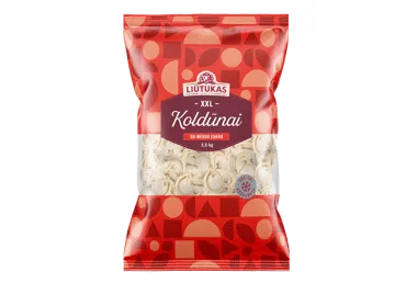 Šaldyti koldūnai LIŪTUKAS IR KO su mėsa, 2500 g