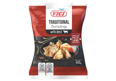 Šaldyti koldūnai su jautiena VIČI TRADITIONAL, 400 g