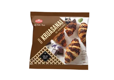 Šaldyti 8 kruasanai su šokoladu MANTINGA, 360 g