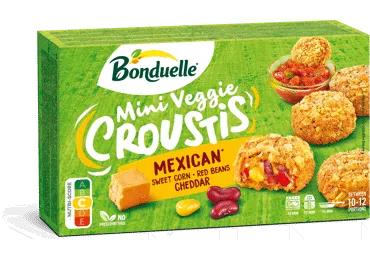 Šaldyti, meksikietiški daržovių kepsneliai BONDUELLE, 240 g