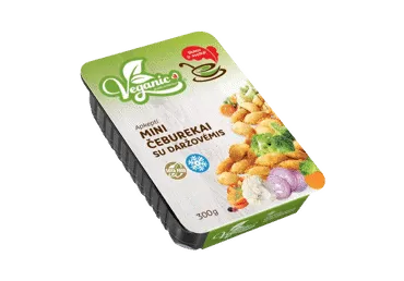Šaldyti, mini čeburekai su daržovėmis VEGANIC, 300 g