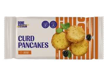 Šaldyti varškėčiai DONE COOKIN CURD PANCAKES, 400 g