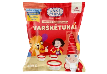 Šaldyti varškėtukai KAKĖ MAKĖ, 400 g