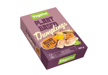 Šaldyti veganiški azijietiški koldūnai VEGANIC, 350 g