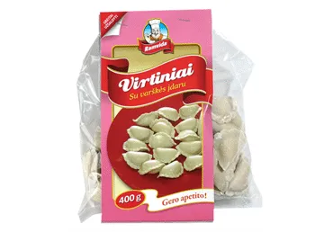 Šaldyti virtiniai RAMVIDA su varškės įdaru, 400 g