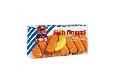 Šaldyti žuvų piršteliai ESVA, 250 g